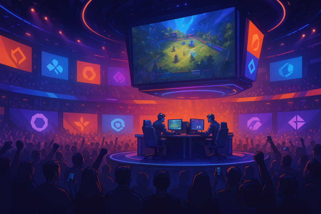 E-Sport Sponsoring; fiktives Bild