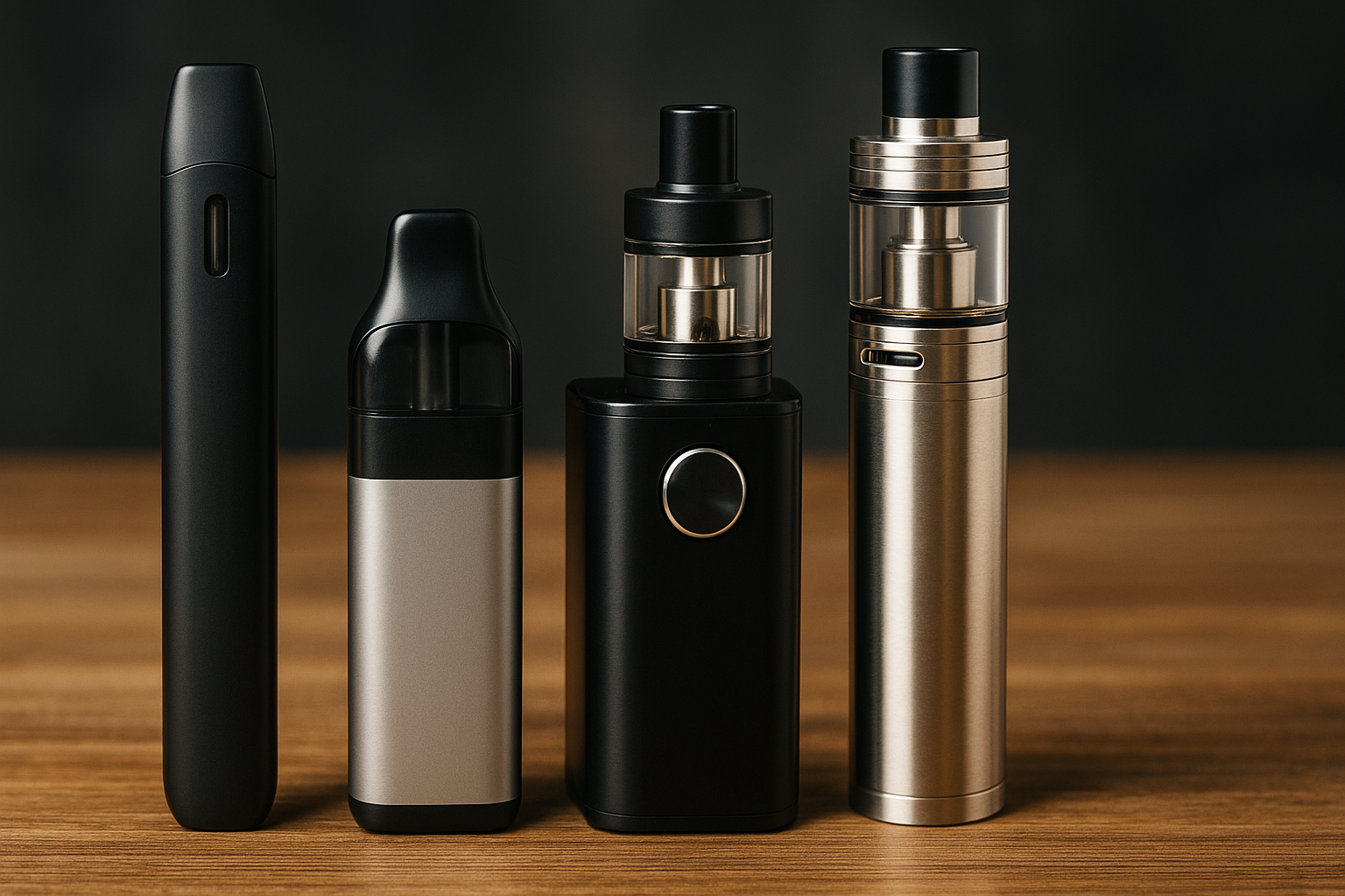 vapes: Ein Bild mit vielen verschiedenen Modellen