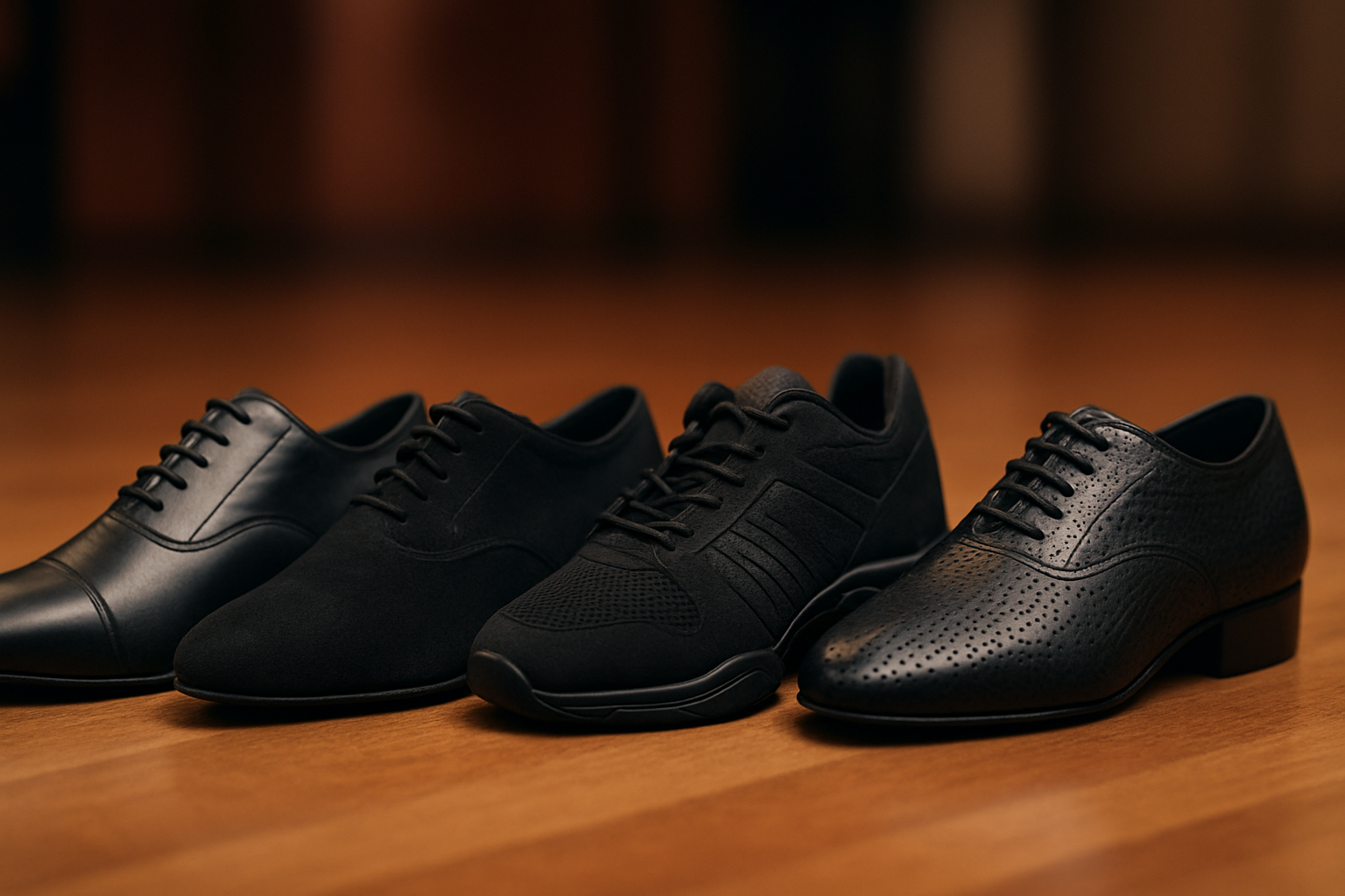 Tanzschuhe für Herren: Verschiedene Modelle von Herrentanzschuhen